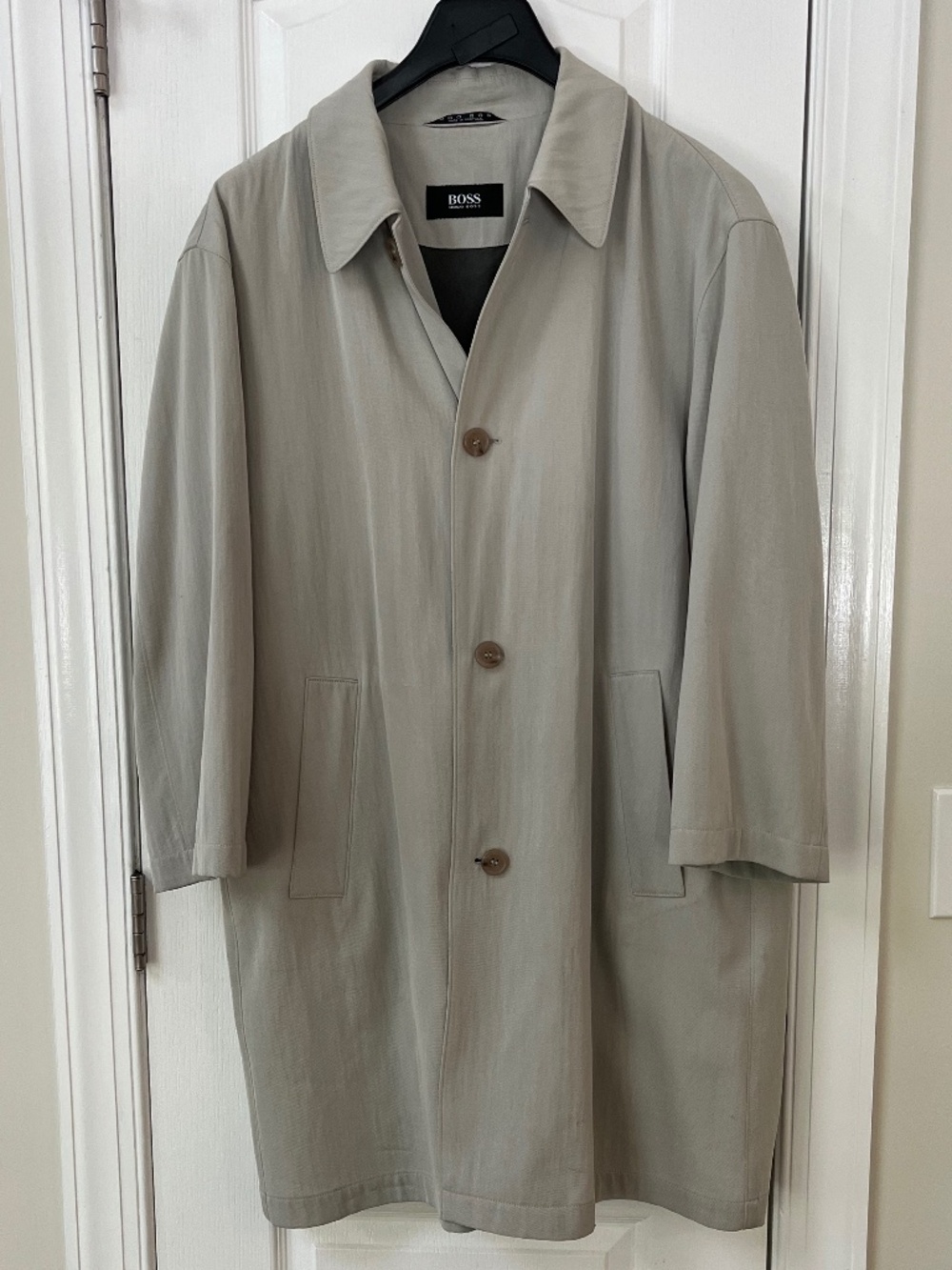 Boss Hugo Boss men's trench coat size L